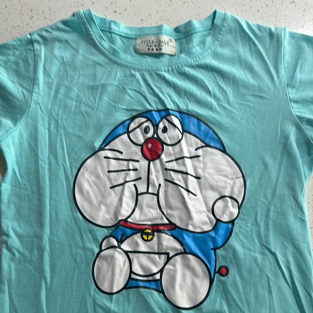 Kids Aqua Cartoon Character‎ Tee